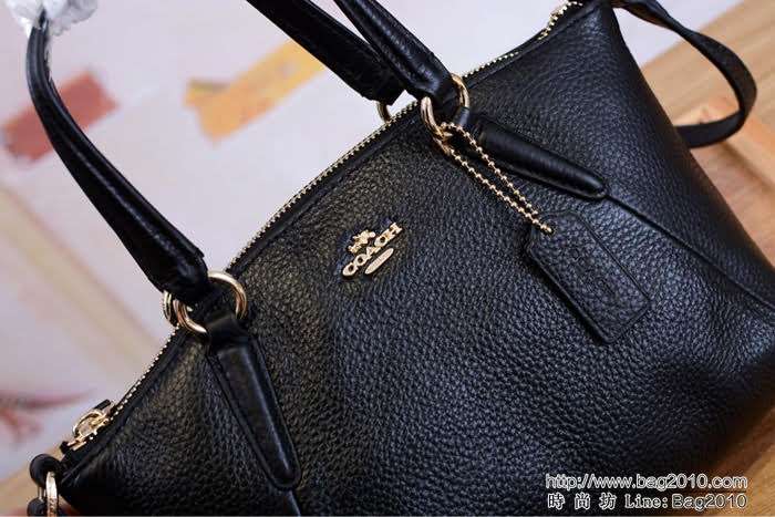 COACH蔻馳 原單coach mini款 59853 可愛款餃子包 全頭層牛皮材質  Chz1450